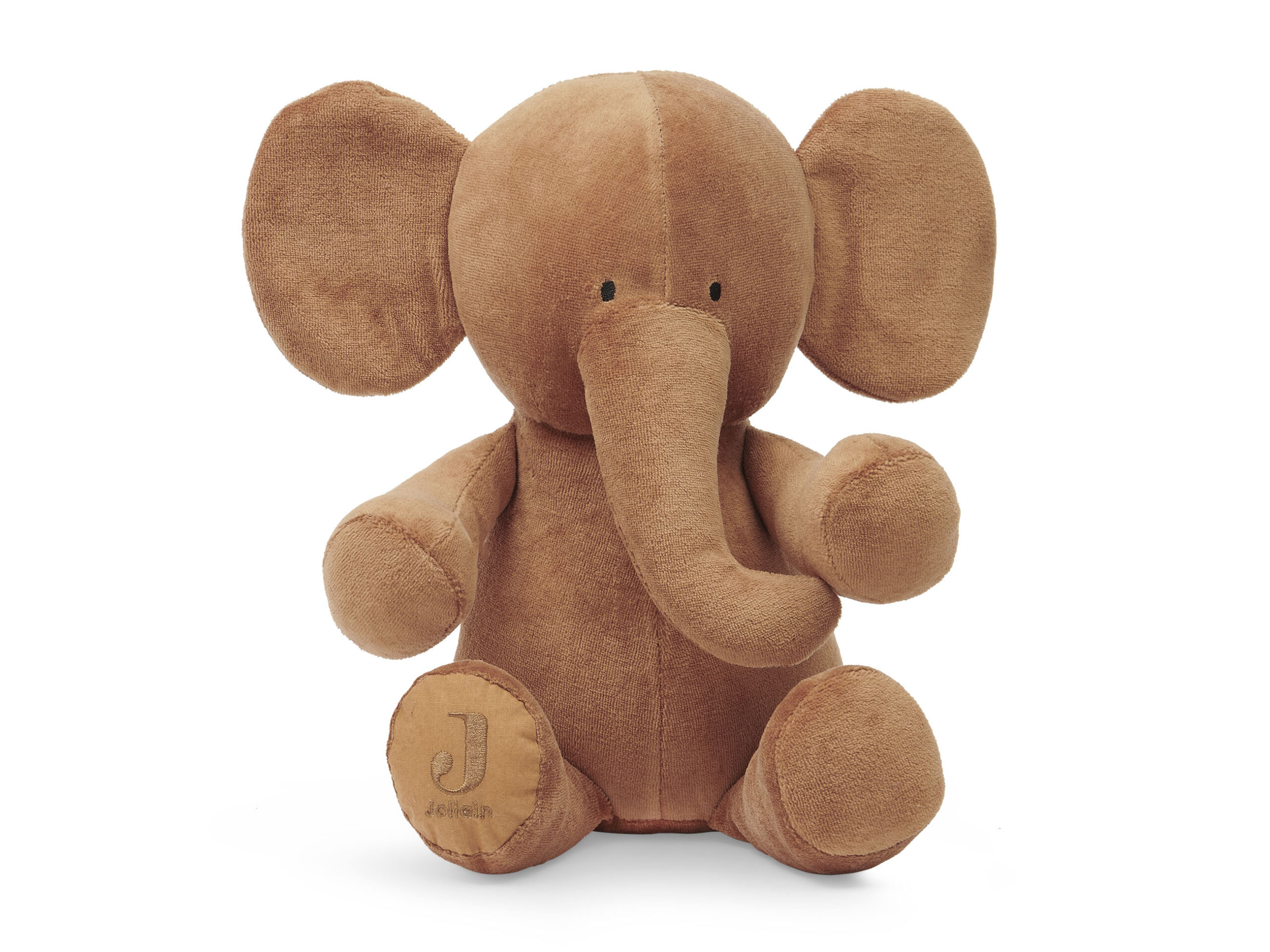 Jollein knuffel elephant caramel baby knuffel olifant zacht