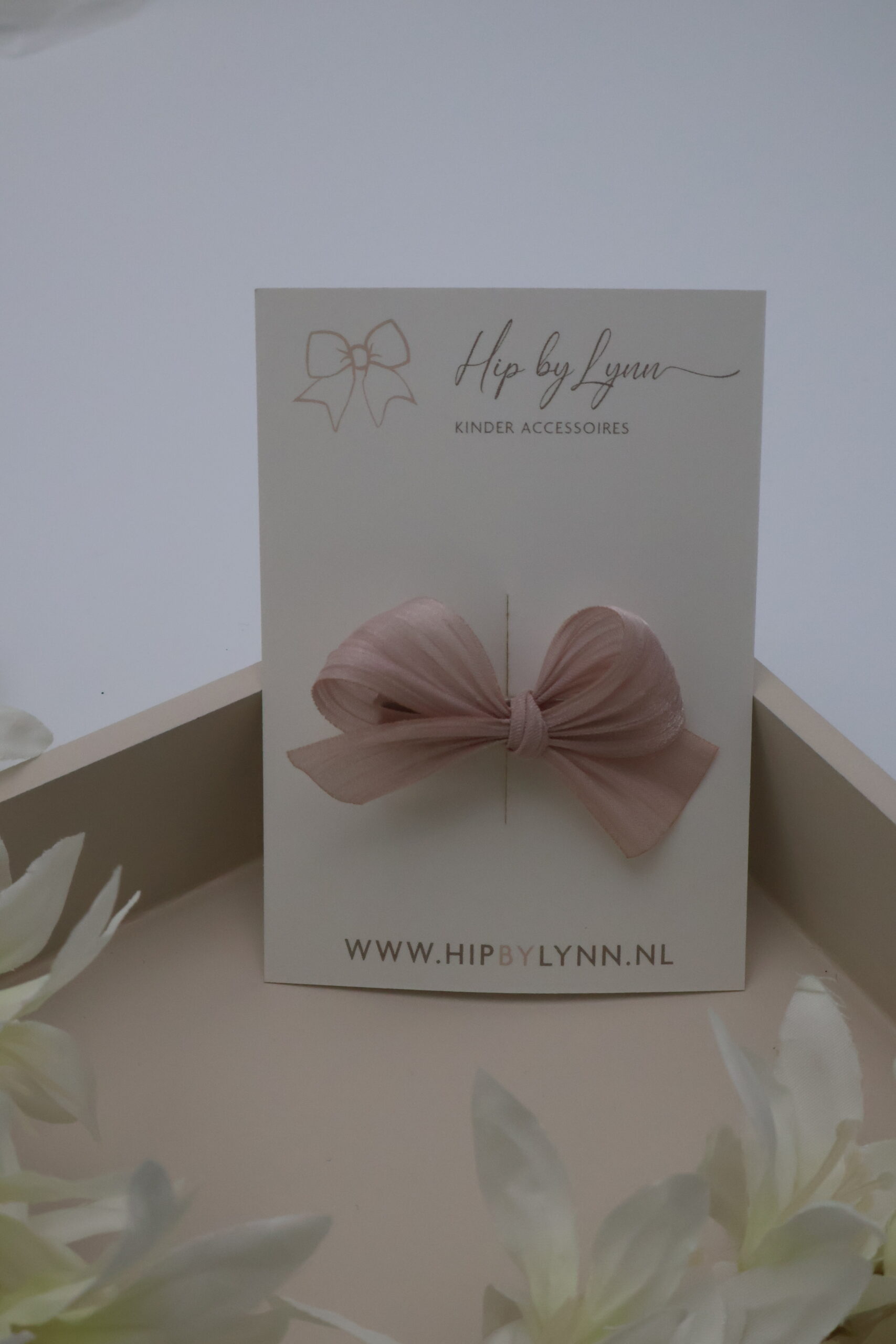 alligator clip roze Denise haarspeldje voor baby en kind
