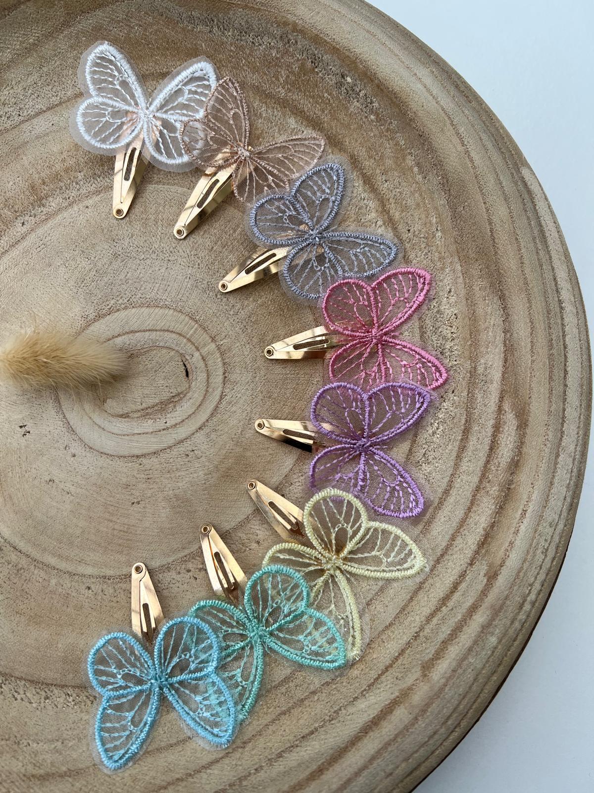 haarspeldje vlinder baby meisje haarclip vlinder zacht