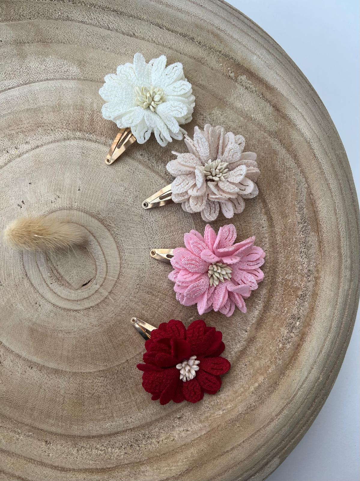 haarspeldje bloem baby meisje zacht comfortabel haaraccessoire flower