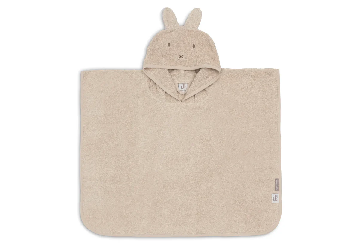 Jollein badponcho Miffy badstof baby