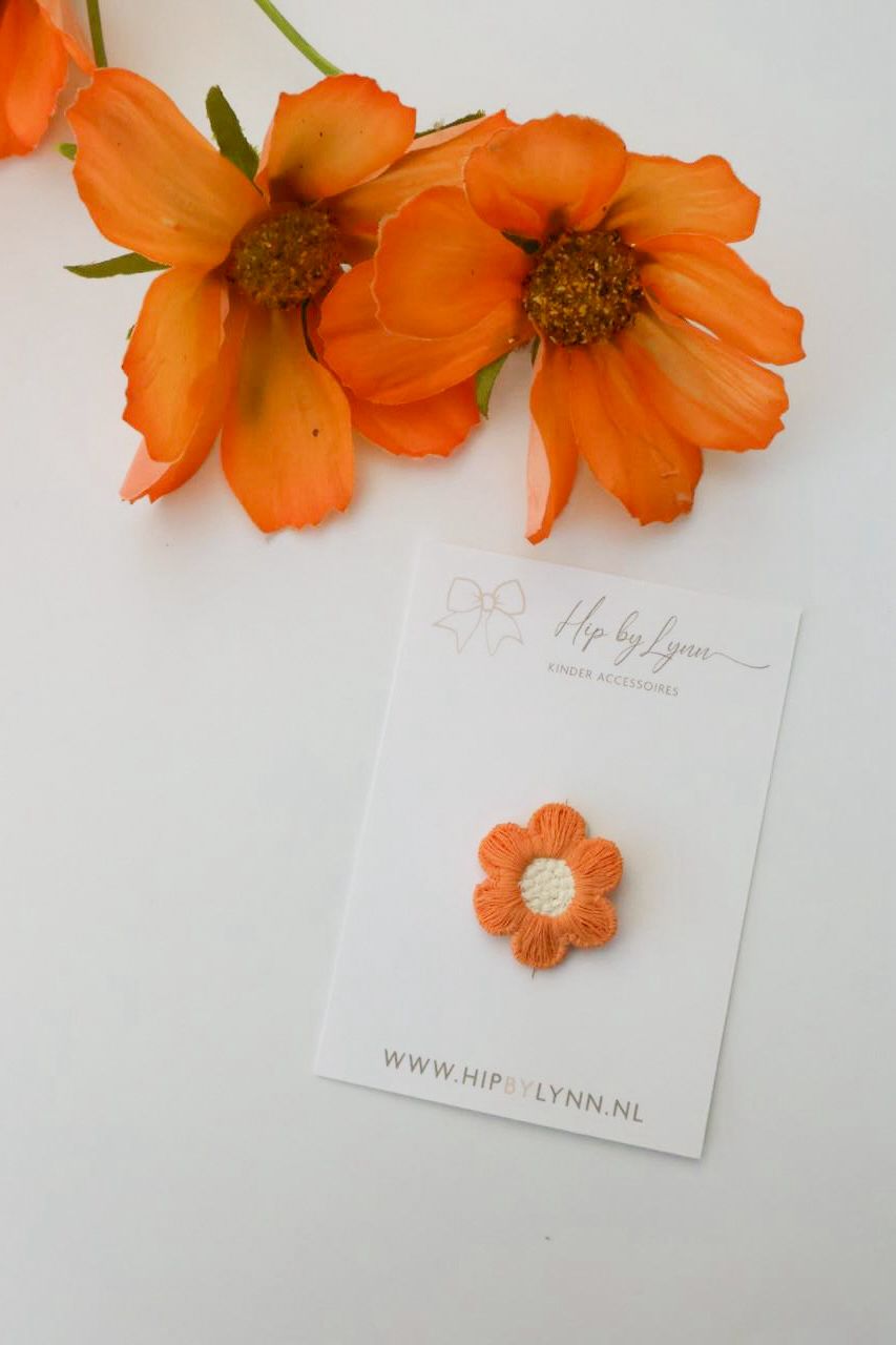 koningsdag haarspeldje baby antislip margriet