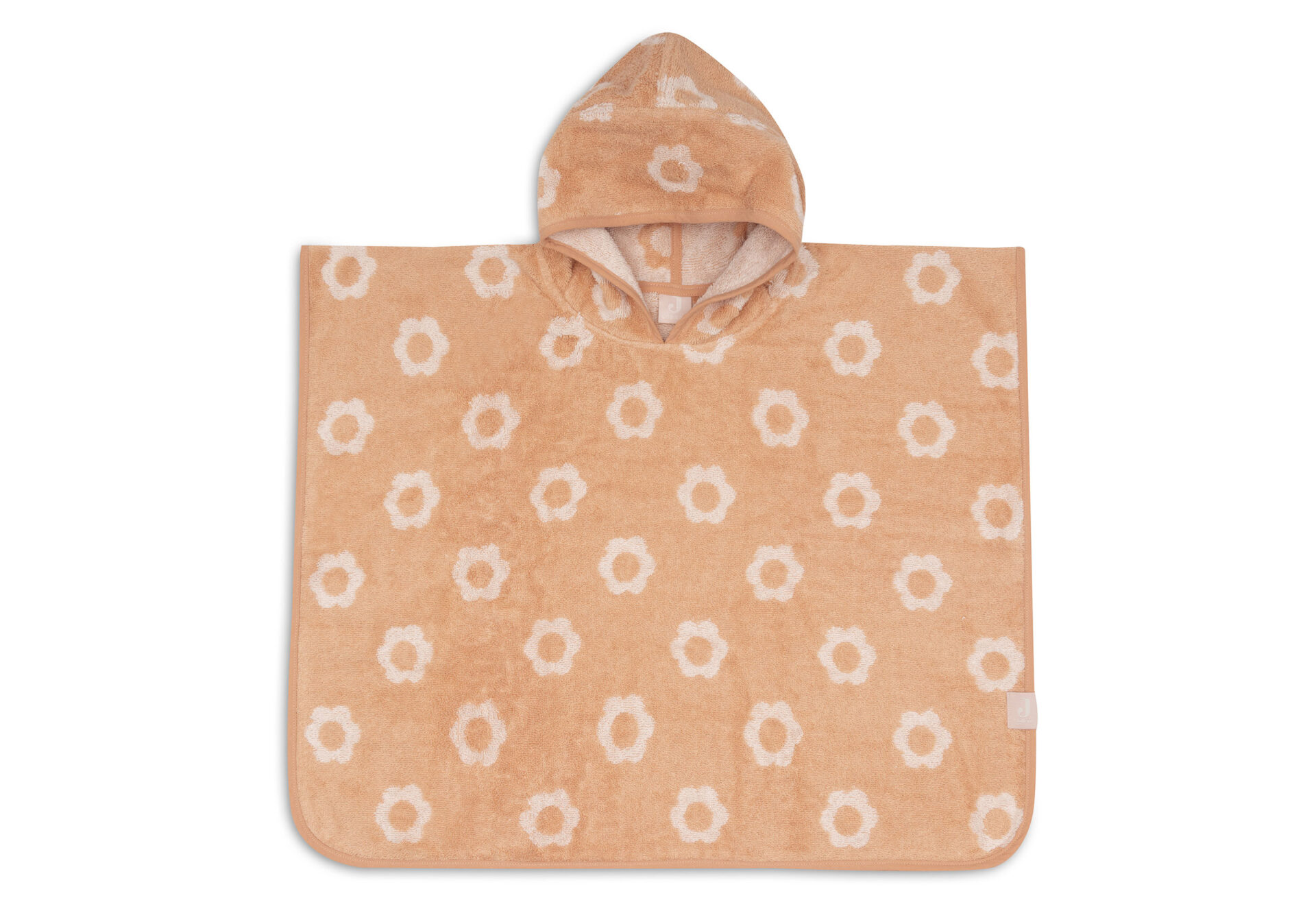 Jollein badponcho badstof jacquard zacht en luxe voor baby en kind